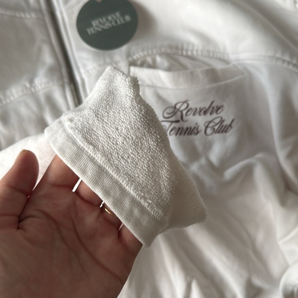 Revolve Half Zip Tennis Club Sweatshirt rare NWOT - Picture 7 of 7